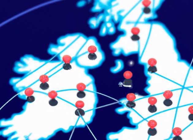 Network of nodes UK